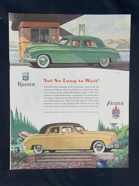 Magazine Ad* - 1947 - Kaiser-Frazer - (#6)