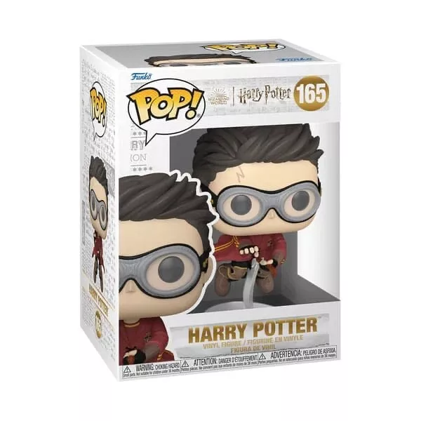 PREORDER JUNE 2024 HARRY POTTER Figurine HARRY BROOM QUIDDITCH N° 165 FUNKO POP