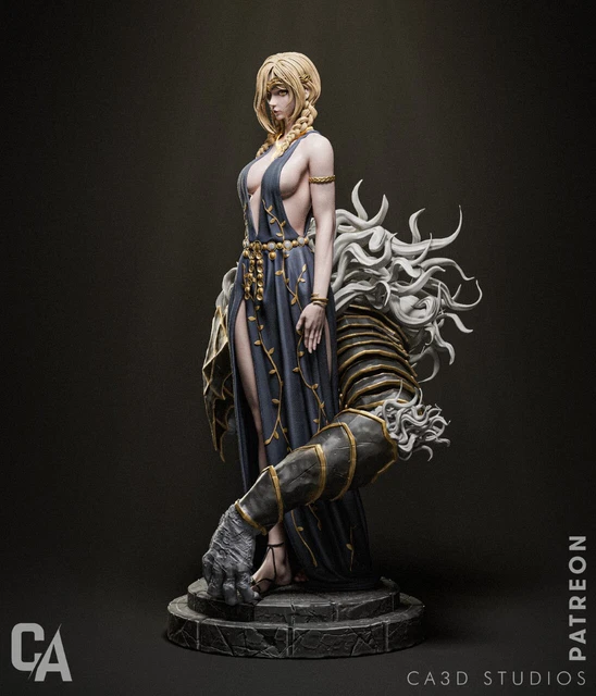 Marika Elden Ring statue diorama model kit 1-12 figure 3d Print resin kit