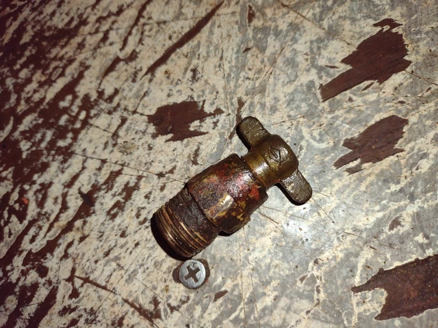 Vintage Allis Chalmers Wd Wc Tractor -Engine Block Water Drain Valve Vintage Allis Chalmers Wd Wc Tractor -Engine Block Water Drain Valve