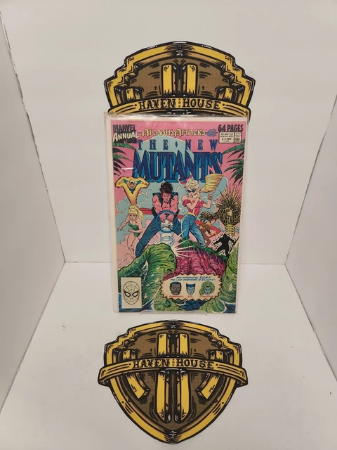 The New Mutants Annual #5 Rob Liefeld Atlantis Attacks 1st App SURF  1989
