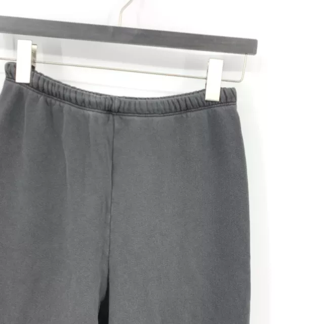 Joah Brown Women Size XS Small Sweatpants Oversized Joggers Gray Washed Black 3