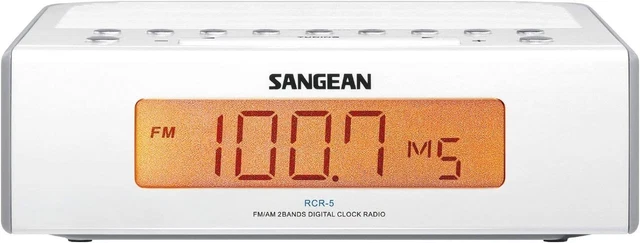 Sangean RCR-5 Digital AM/FM Alarm Clock Radio