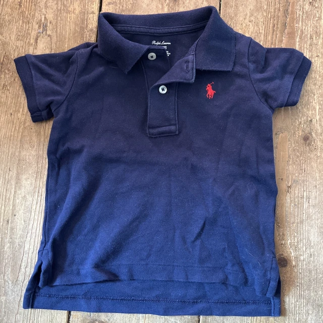 Polo Ralph Lauren bambini blu navy età 9 mesi
