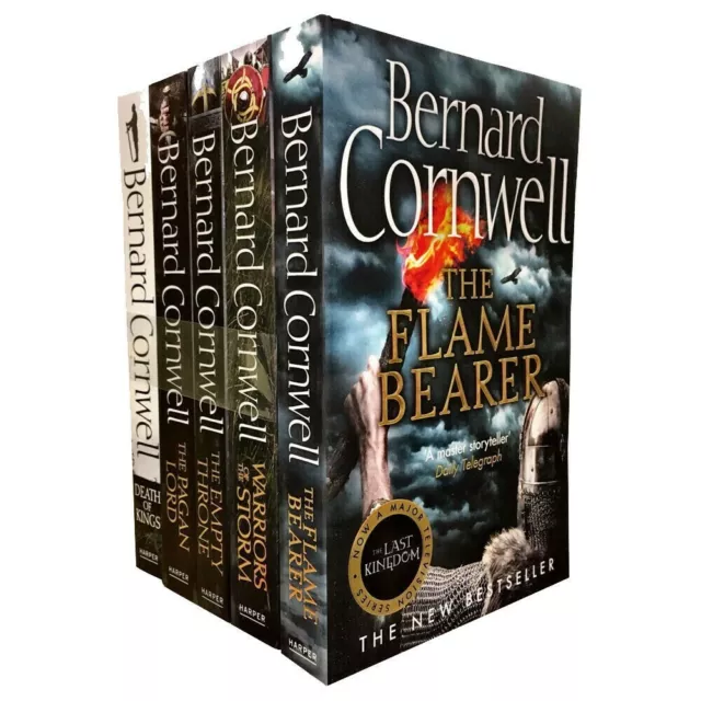 Bernard Cornwell Last Kingdom Series (6-10) Series 2 5 Books Collection Set