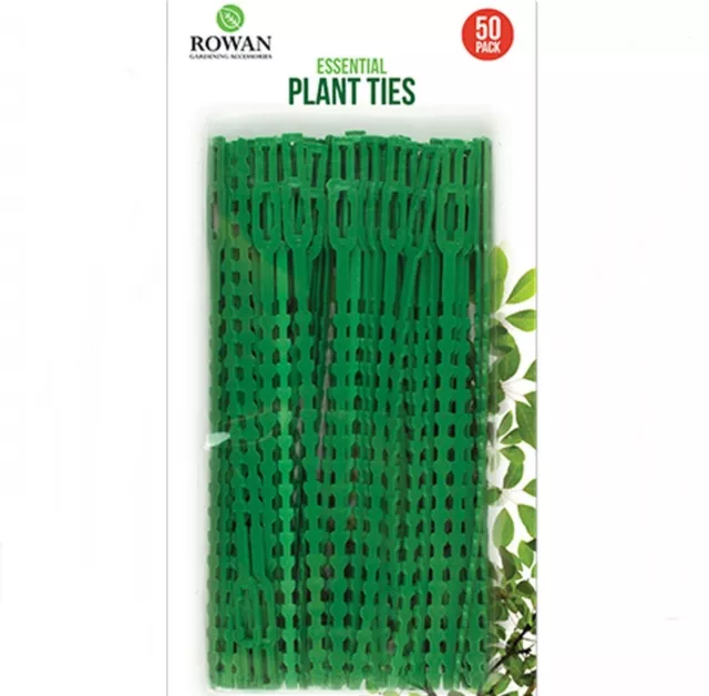 Plant Cable Ties 50x Reusable Gardening Shrub Flexible Support Vines Tree Tomato