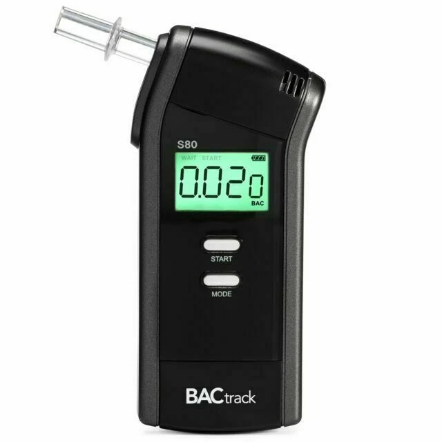 Alhalador portátil BACtrack S80 Pro - negro