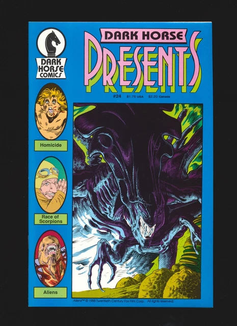 Dark Horse Presents # 24 - Origin Aliens, Mr. Monster appearance NM- Cond
