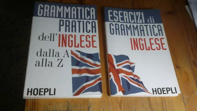 Grammatica pratica dell'inglese./ Esercizi di grammatica inglese Hoepli, 1mg23