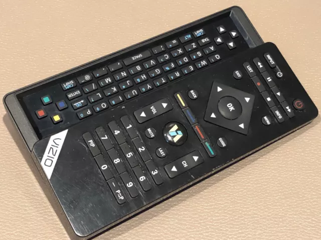 VIZIO VUR10 TV Remote BLUETOOTH SLIDE OUT KEYBOARD INTERNET APPS 0980-0306-0005
