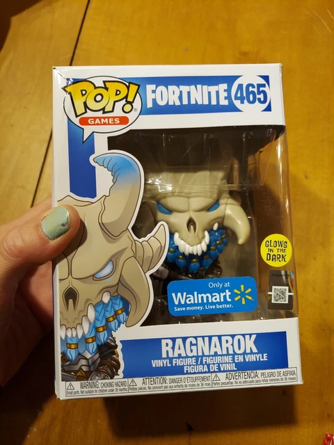 FUNKO POP GAMES Fortnite Ragnarok # 465 WALMART GLOW IN THE DARK GITD ...