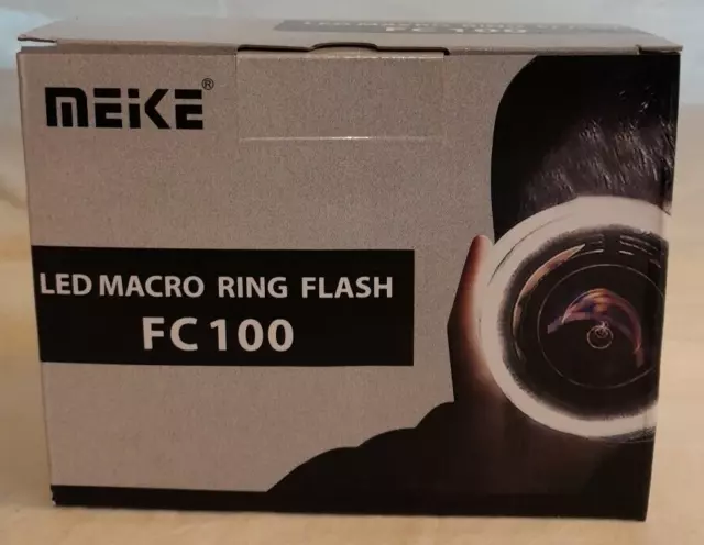 Mieke Led Macro Ring Flash FC100 nuevo en caja abierta