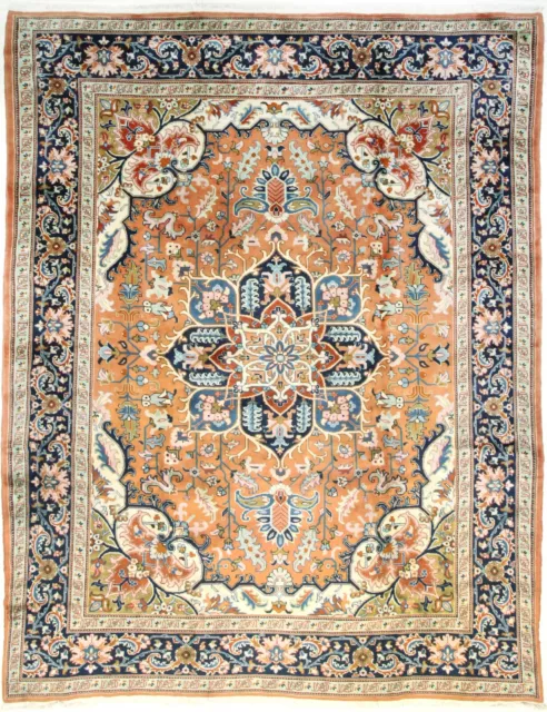 Alfombra Anudada a Mano Heriz Oriental 360 X 285CM Persa N º : 1837
