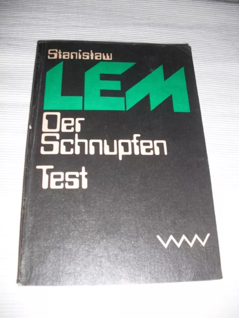 Stanislaw Lem  Der Schnupfen Verlag Volk und Welt Berlin
