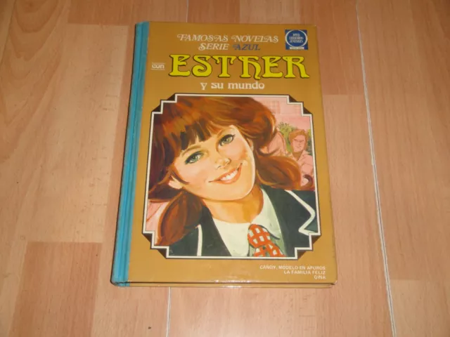 Esther Y Su Mundo Vol. 6 Famosas Novelas Serie Azul Comic Año 1982 Buen Estado