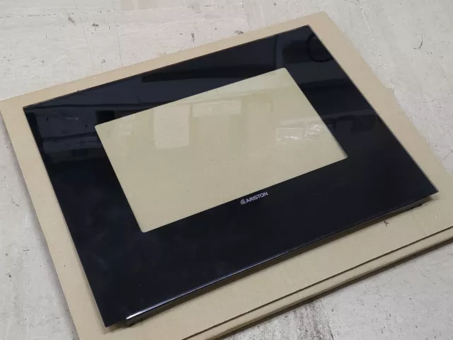 Vetro esterno porta forno USATA C00052542 originale Hotpoint Ariston