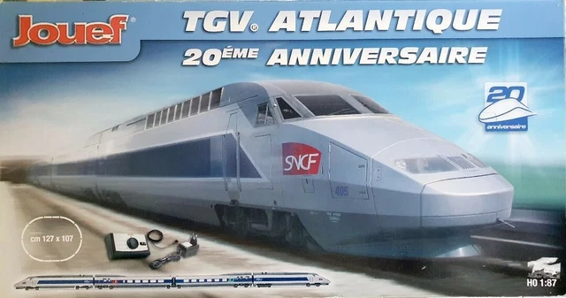 9€90 sur Coffret Tgv Atlantique Duplex Jouef - Train électrique