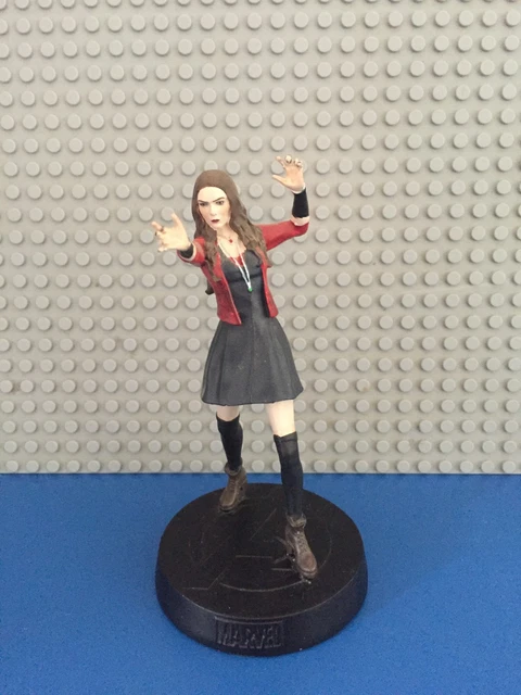 Figurine Marvel Chess - #29 Scarlet Witch (Sorcière Rouge) - Eaglemoss - Occasion Avec Boîte