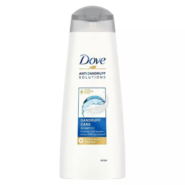 Dove, champú anticaspa, 340 ml, para cabello liso o sin encrespamiento,...