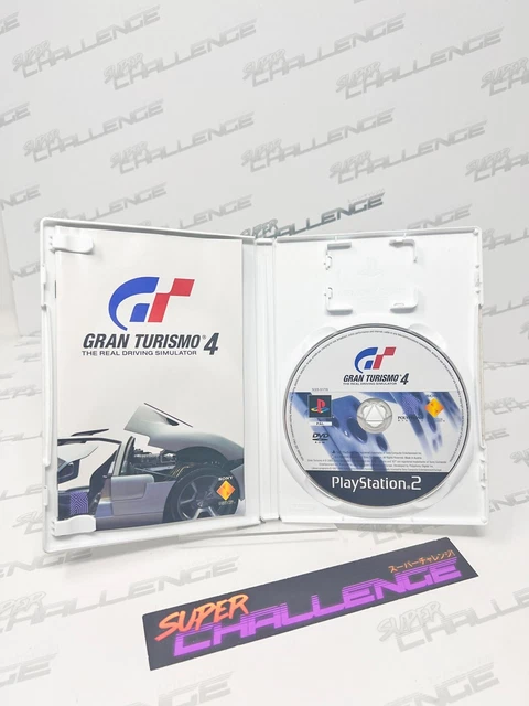 Gran Turismo 4 PS2 PlayStation 2 PAL/UK Sony completo di manuale 3