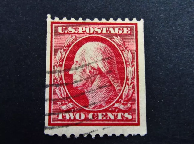 nystamps US Washington Stamp # 349 Used  $100, 21mm As Is M29x060