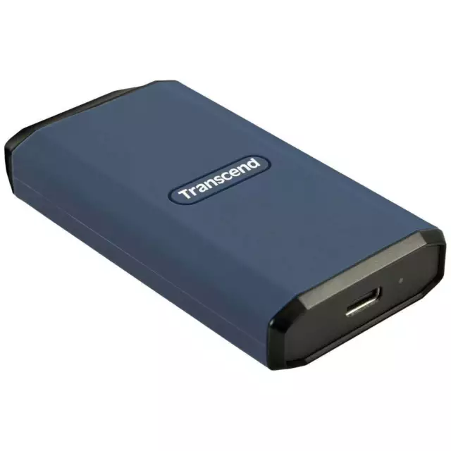 Transcend ESD410C 1 TB Externe SSD USB-C® Dunkelblau TS1TESD410C