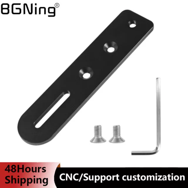 BGNing Aluminum alloy camera connection plate with 1/4 screw hole for Gopro