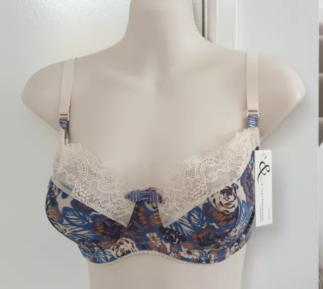 Elle MacPherson "Yorkshire Rose" Bra Size 10E Brand New With Tags
