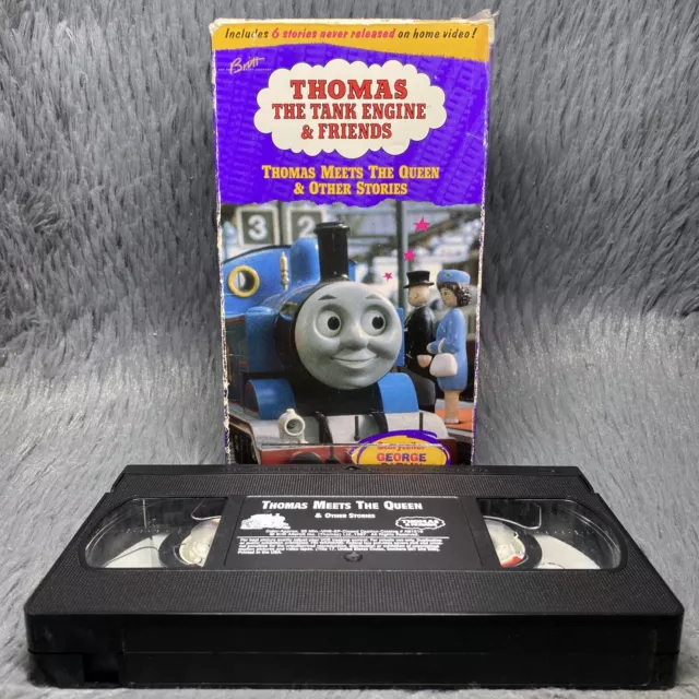 Thomas the Tank Engine & Friends Thomas Meets the Queen Other Stories VHS Train