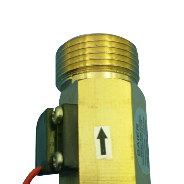 #X Liquid Water Flow Sensor Switch Hall Effect Flowmeter Meter 2-45L/min 45mm