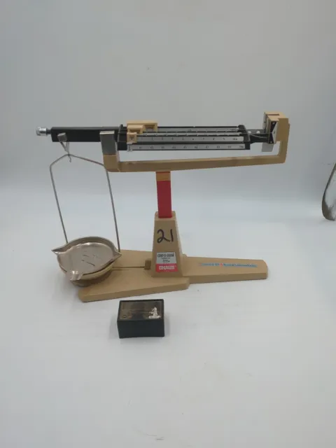 Vintage OHAUS GRAM CENT-O-GRAM Model 311 Four Beam Balance Scale- 10