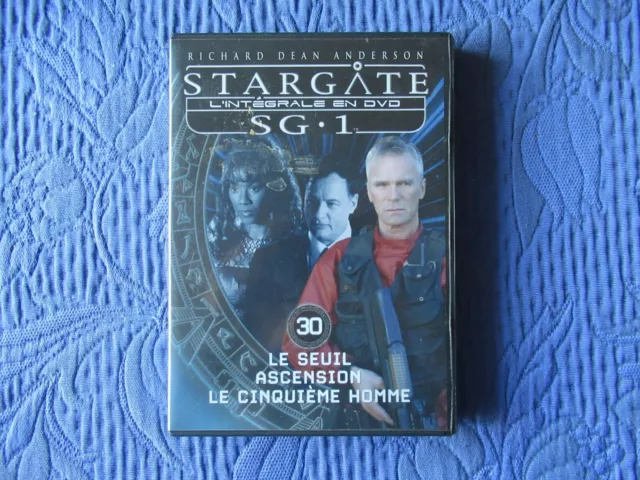 Stargate SG 1 L'Intégrale en Dvd N° 30 Le seuil Ascension Le cinquième homme  Tr