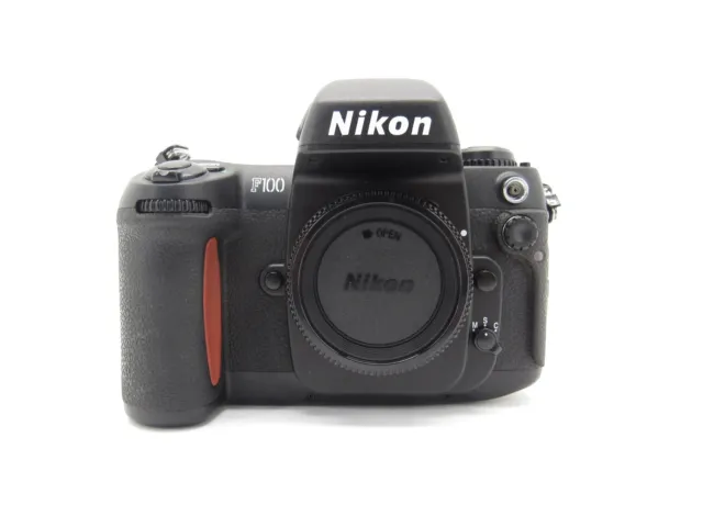 Nikon F100 35mm SLR Film Auto Focus AF Camera Body Black