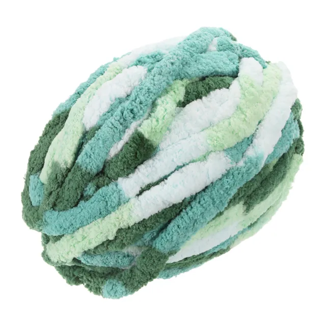 Chunky Yarn, Polyester Blanket Yarn for Crocheting Scarf (Mixed