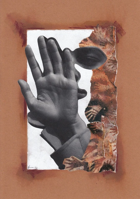 Collage ORIGINALE - Pezzo unico! - f.to cm.21x29,7 - Fai più bella la tua casa!