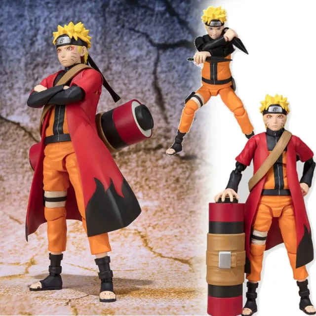 Anime Uzumaki Shfiguarts Naruto Figure SHF Shippuden Action Figurine Doll