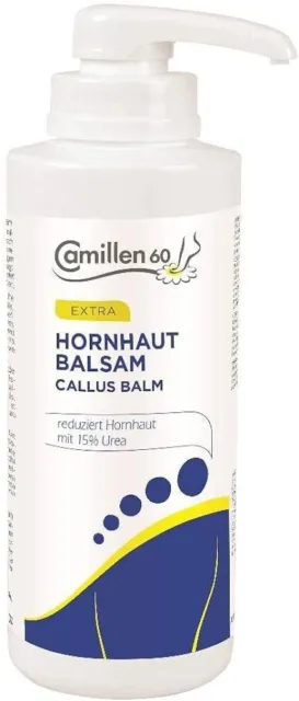 Camillen 60  EXTRA Hornhaut Balsam  15% Urea  500 ml mit Spender