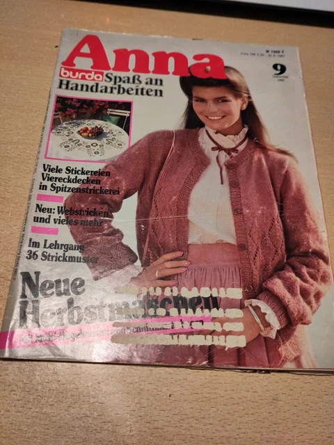 Anna Burda, Spaß An Handarbeiten, September 82