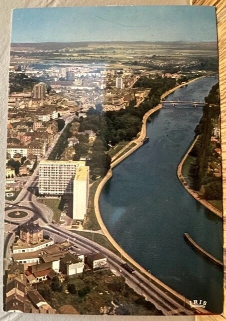 CPA 57 THIONVILLE La Moselle canalisée reliée au Rhin DIEDENHOFEN Ed. La Cigogne