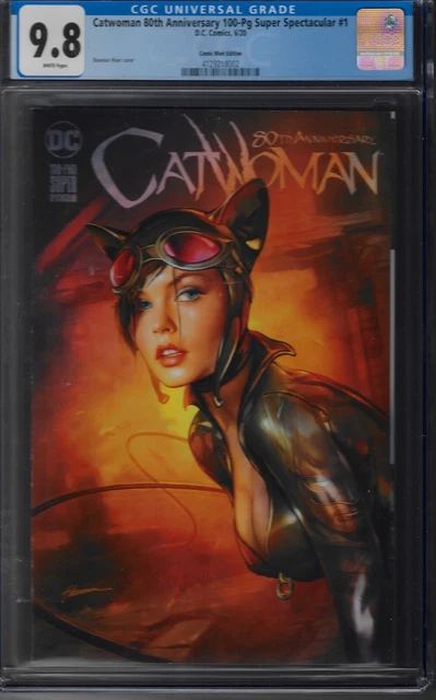 🔥 Catwoman 80Th Anniversary Cgc 9.8 Super Spectacular #1 Shannon Maer Variant🔥 2