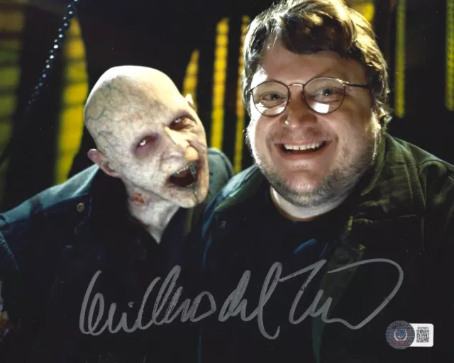 Guillermo Del Toro Signed 8X10 Photo Uthentic Autograph Beckett