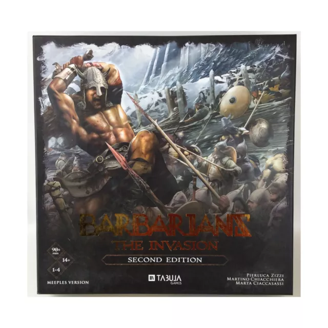 Tabula Gam Board Game  Barbarians - The Invasion (2nd Ed, Kickstarter  Box Fair
