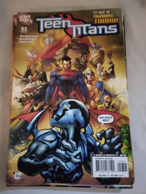 Teen Titans #53 DC Comics 2008 Justice League.  We combine shipping