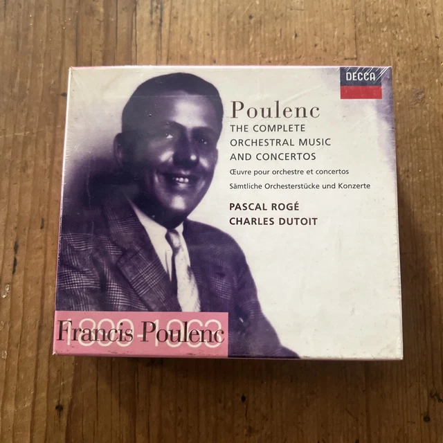 FRANCIS POULENC - Oeuvres Completes. Box 20 Cd Emi Digipack