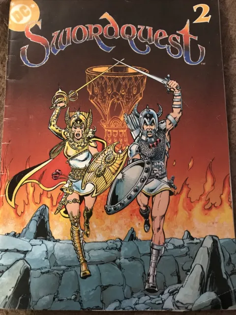 Atari Swordquest Comic Vol 1 No 2 Published by DC Comics Inc 1982 Original