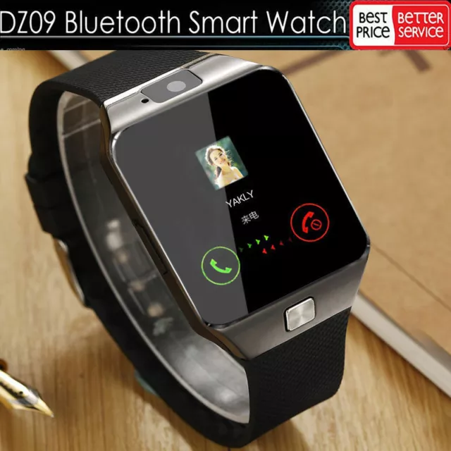 DZ09 Bluetooth Smart Watch Phone SIM Card For Android/IOS HTC Samsung Sony LG
