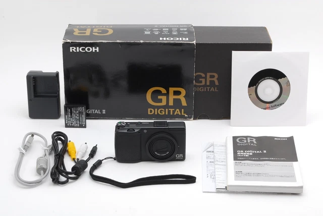 [Top MINT in Box] RICOH GR DIGITAL II 2 10.1MP Compact Digital Camera From JAPAN