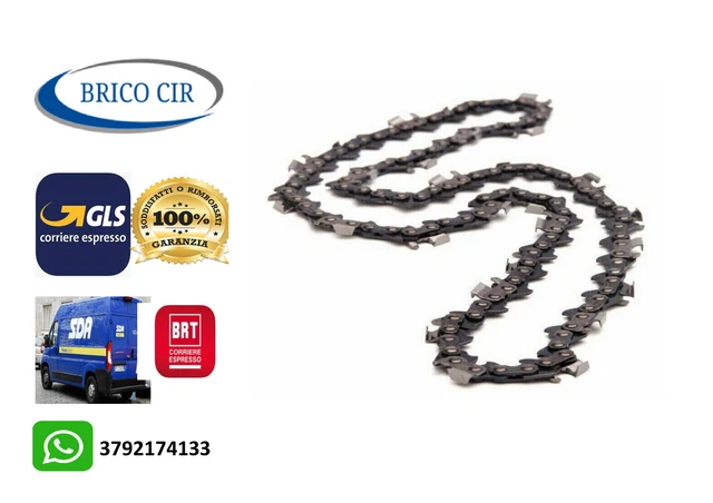 3 Catene Per Motosega 25 Cm - Compatibili Con Parkside PKSA 20-Li D4 E CL 14340 TL - Foto 6