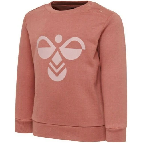 Hummel Hmlmasi Bambino Abbigliamento Parte Superiore Felpa 206065 Blu Rosa Nuovo