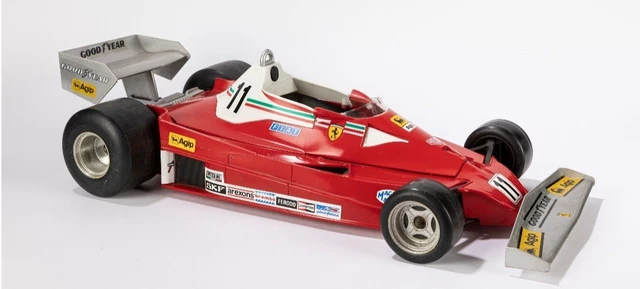 Maquette Polistil Toschi Ferrari 312 T2 F1 1/6 – Niki Lauda / Gilles Villeneuve – Édition Limitée